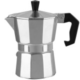 Infuzor pentru cafea Ertone, 6 cesti, aluminiu, Aroma Autentica in Fiecare Ceasca