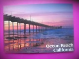 HOPCT 8152 OCEAN BEACH-PLAJA OCEANULUI -CALIFORNIA -SUA-AMERICA DE NORD -NECIRCULATA-, Printata