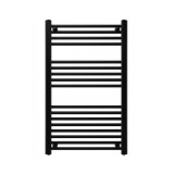 Radiator uscător de prosoape drept 1000x600 mm negru