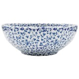 Lavoar de blat, alb si albastru, rotund, &Phi;41x14 cm, ceramica