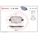 Placute frana Ford Focus 2 (Da Hcp Dp) 07.04-09.13, Galaxy 2 (Wa6) 05.06-06.15, Galaxy Mk 2 Van (Wa6) 05.06-06.15, Kuga I 02.08-11.12, Mondeo 4 (Ba7)