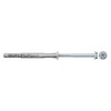 Diblu pentru materiale constructii, din nylon, 10 x 80 mm, Fischer SXR, cu surub de siguranta, hexagonal, Torx T40