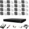 Sistem supraveghere 16 camere Hikvision 5MP Dual Light IR 40m WL 40m DVR AcuSense 8MP cu accesorii incluse HDD 4TB SafetyGuard Surveillance