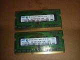 Memorii laptop DDR3 4Gb 2x2Gb 1333Mhz PC3-10600S Samsung