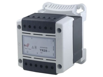 Transformator alimentare 500VA 230-460V la 24V și 48V DF ELECTRIC pentru șină DIN foto