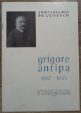 Grigore Antipa - Mihai C. Bacescu// limba franceza, 1967