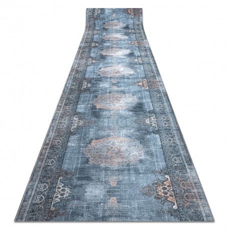 Traversa anti-alunecare LOTUS ROSETTE 47050 gri PENTRU SPĂLARE, 80 cm