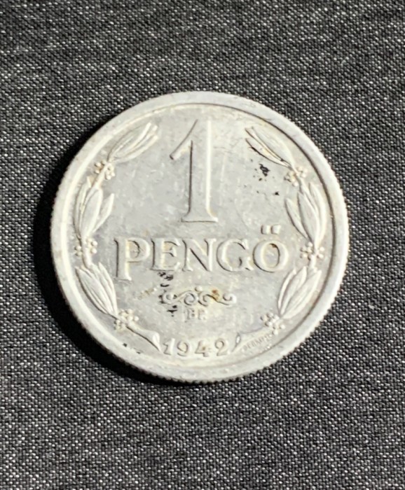 Moneda 1 Pengo 1942 Ungaria