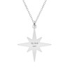 Colier cu steluta personalizata - argint 925