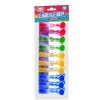Set carlige rufe Misavan, Maxi flower, 10 buc/set