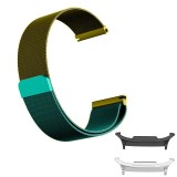 Curea otel, Milanese Loop Slim, compatibila cu Samsung Galaxy Watch8 Classic 46mm, Green Mix