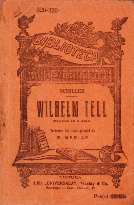 WILHELM TELL, DRAMA IN 5 ACTE-SCHILLER-261143