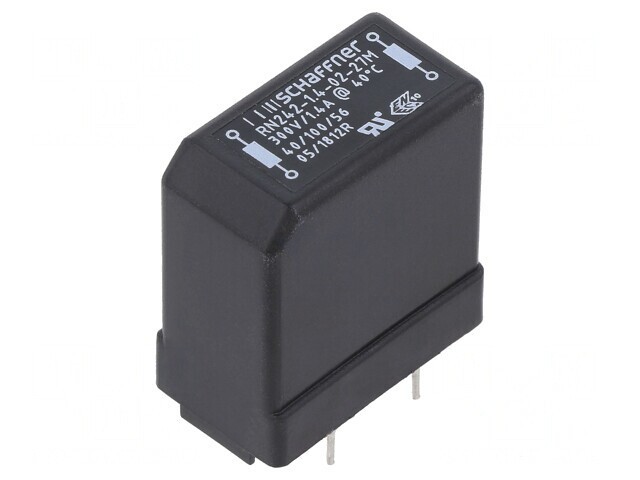 Inductor bobinat THT 27mH 1.4A 15x12.5mm