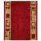 Traversa Jena 10, poliamida, rosu bordeaux, latime 80 cm, dreptunghiulara