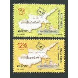 CIPRU TURC 2020 EUROPA CEPT RUTE POSTALE ANTICE