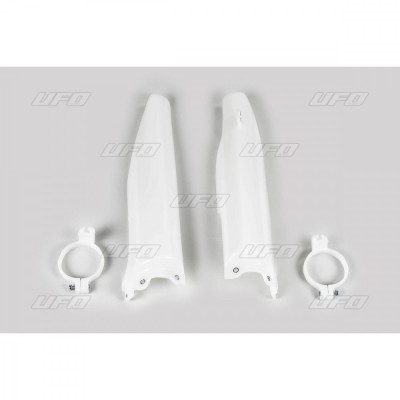 Aparatori telescoape fata Kawasaki KX125+250/04-08, albe Cod Produs: MX_NEW 04120229PE foto