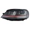 Far VW GOLF VII (5K), 2012-2017, partea stanga, DEPO, bi-xenon; cu &amp;quot;lumina timp de zi&amp;quot; tip LED; D3S+H21W+H7; electric; fara bec descarcare;