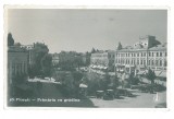 768 - PLOIESTI, Market, old cars, Romania - old postcard, real Photo - used 1939, Circulata, Printata