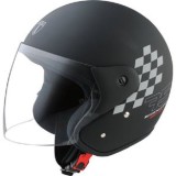 Casca semi integrala Highway 1 Dx2 Edition 75 marime XL culoare negru mat Cod Produs: MX_NEW 20307105LO
