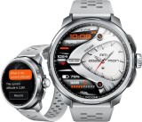 Cumpara ieftin Smartwatch DOOGEE Anymoving M1, Silver, Ecran AMOLED 1.5 , GPS Integrat, Bluetooth, 256MB Memorie, Baterie 730mAh, Rezistenta 5ATM (50m), Monitorizare