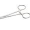 Pensa Curbata Foarfeca ZFISH Pean Curved Forceps, 10cm, Argintie