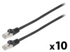 Cablul Patch LANBERG F/UTP 6 litat CCA PVC negru 5m 26AWG Fire: 8