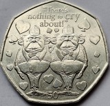 50 pence 2021 Isle of Man/ Insula Man, Tweedle Dee and Tweedle Dum, Europa