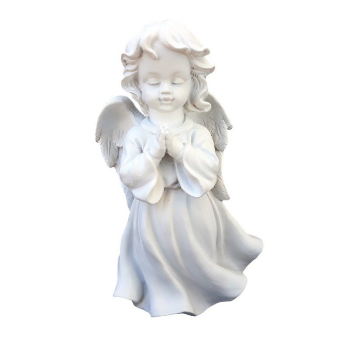 Statueta, reprezentand un inger stand in picioare, rugandu-se, 17 cm, 1235G