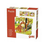 Puzzle mini cuburi Povesti Cunoscute, + 3 ani, Goki