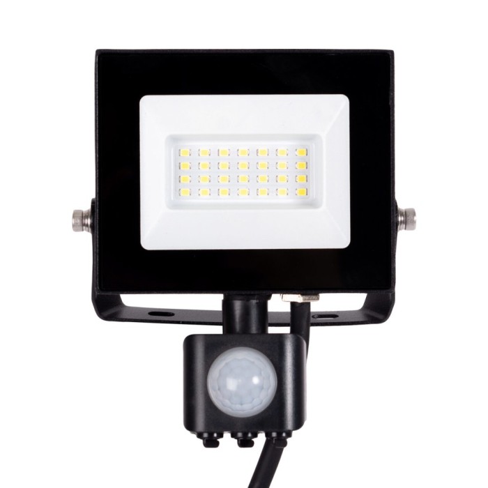 Proiector senzor LED slim 20W seria 5, negru, Novelite