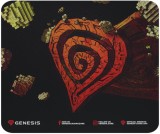 Mousepad genesis promo ancient stone material cauciuc + material textil dimensiuni 250 x 210 x
