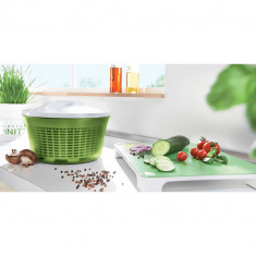 Leifheit Centrifuga pentru salata , zComfortLine, , verde si alb 23200 foto