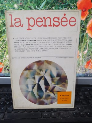 La Pensee, revue du rationalisme moderne, apr. 1979, A. Einstein, Paris 110 foto