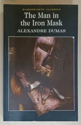 THE MAN IN THE IRON MASK by ALEXANDRE DUMAS , 2002, COPERTA ORIGINALA BROSATA foto