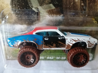 bnk jc Hot Wheels Mattel - OLDS 442 W-30 foto