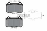 Set placute frana TEXTAR 2574301