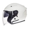Casca open face pentru scuter - motocicleta MT Avenue SV alb lucios (ochelari soare integrati) XS (53/54cm)