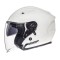 Casca open face pentru scuter - motocicleta MT Avenue SV alb lucios (ochelari soare integrati) XS (53/54cm)