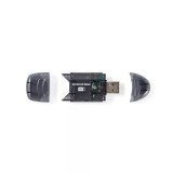 Cititor de carduri Nedis USB 2.0 - SD SDHC MMC