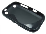 Husa silicon S-line neagra pentru BlackBerry Curve 9220/9320
