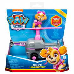 Masinuta cu figurina Paw Patrol, Skye Helicopter 20114324