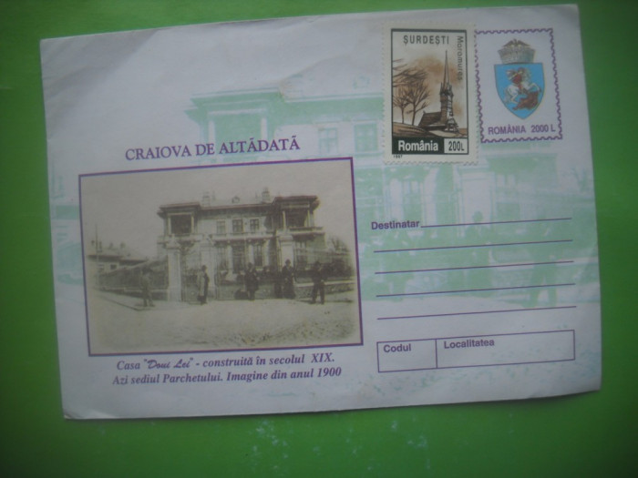 HOPCT PLIC 2412 CASA DOUI LEI 1900-CRAIOVA DE ALTADATA -NECIRCULAT