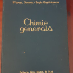 Chimie generală - Mircea Ionescu, Sergiu Gogălniceanu