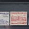 TS23 - Timbre serie Polonia - 1937 Mi32-33 nestampilat * Port Gdansk