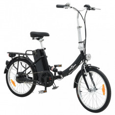 Bicicleta electrica pliabila cu baterie litiu-ion, aliaj aluminiu foto