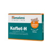 Koflet Pastile Ghimbir 12buc, HIMALAYA HERBAL