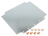 Placă de montare oțel 185x215mm