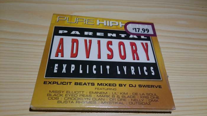 [CDA] Pure Hip Hop - Explicit Beats mixed by Dj Swerve - 2CD SIGILAT