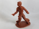 bnk jc Figurine de plastic - Manurba - cowboy cu pistol - maro