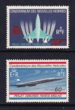 New Hebrides Fr 1968 - Concorde, avioane, aviatie, serie neuzata